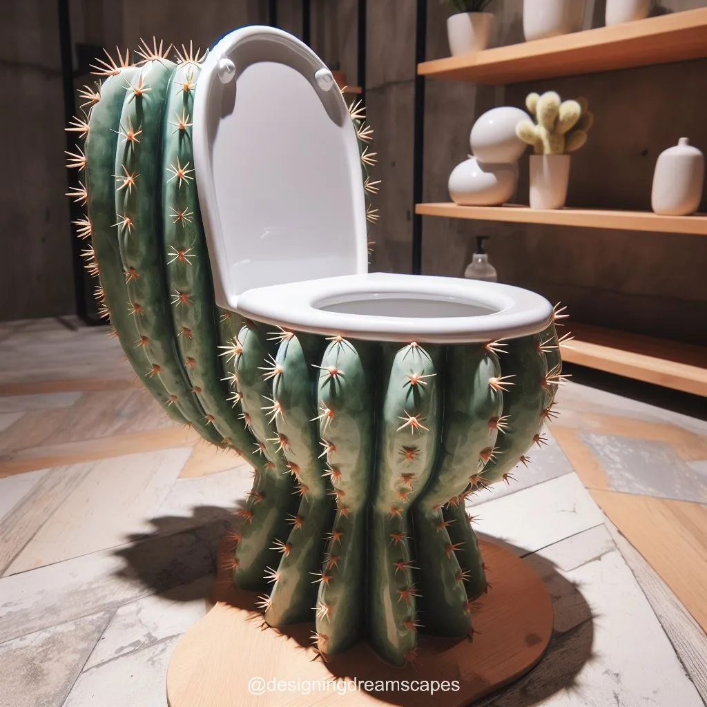 How to Incorporate Colorful Cactus Toilets in Your Bathroom