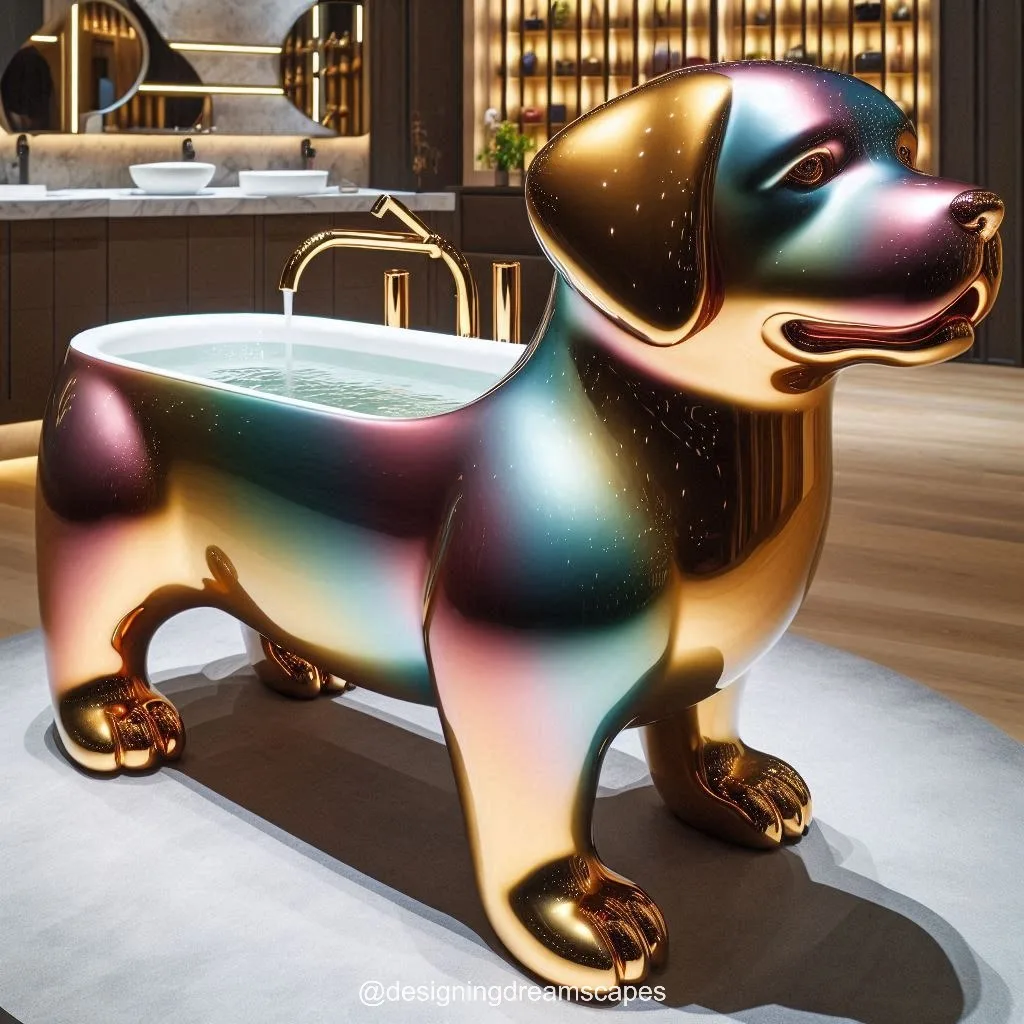 A Statement Piece: The Labrador Retriever Bathtub as Home Decor