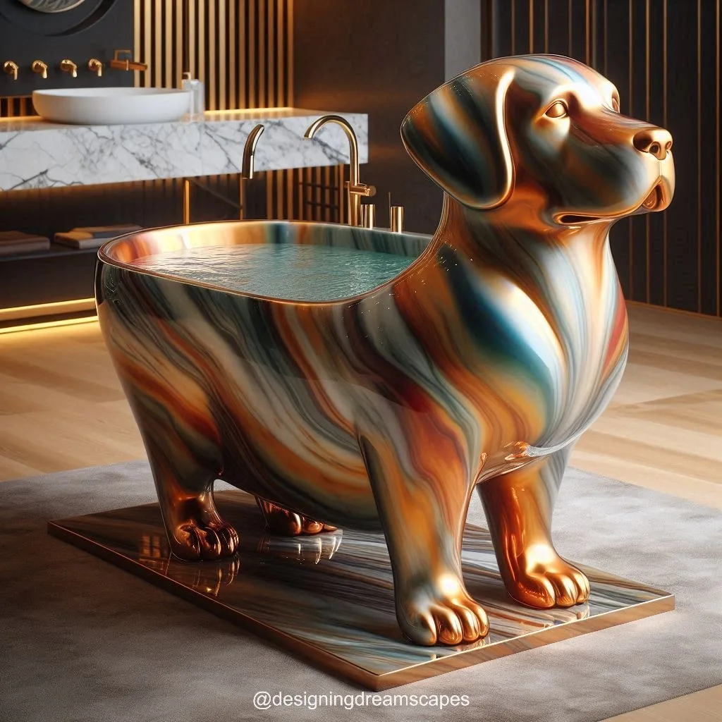 Unleashing Relaxation: The Appeal of a Labrador Retriever Bathtub