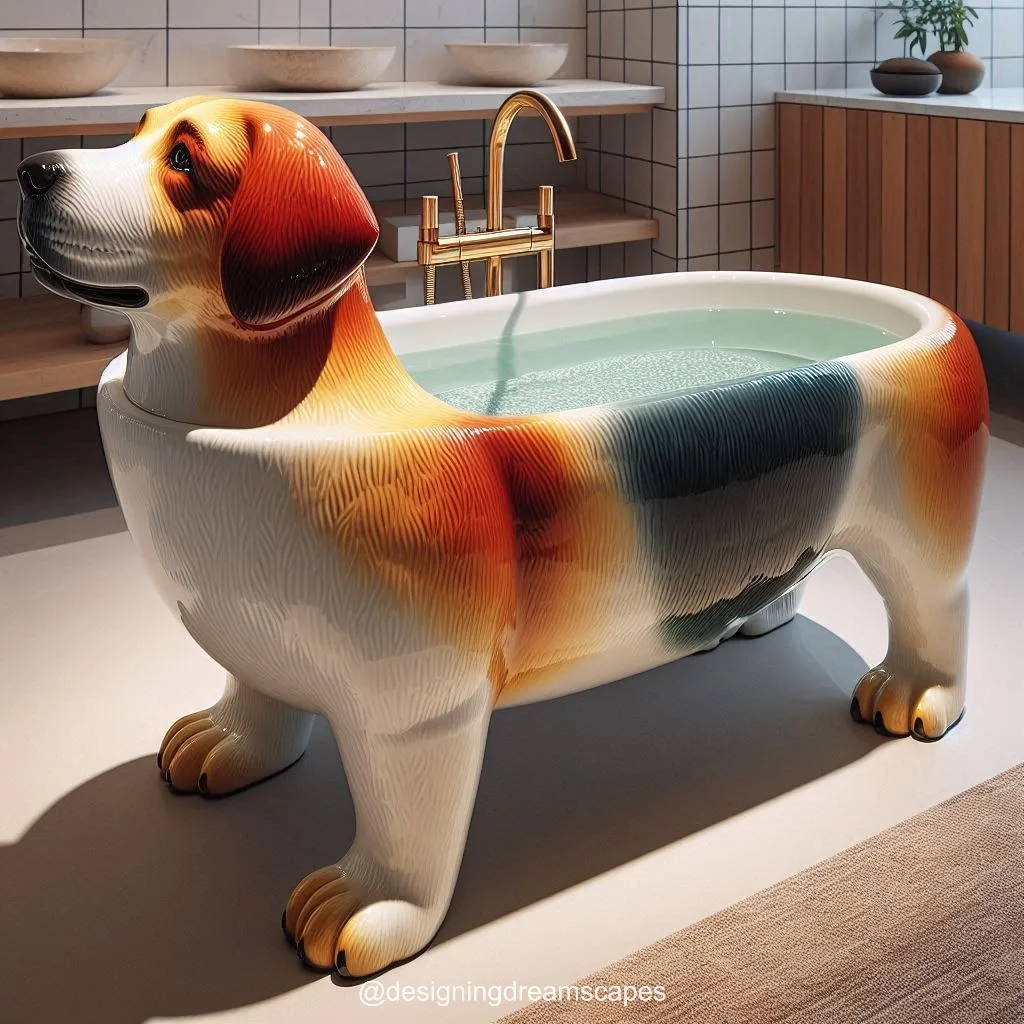 Paw-sitively Unique: A Labrador Retriever Bathtub for Your Home