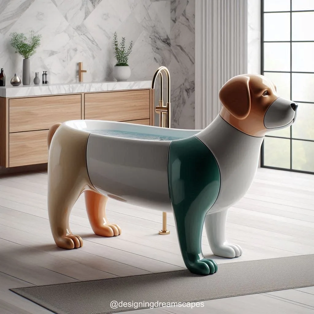 Paw-sitively Unique: A Labrador Retriever Bathtub for Your Home