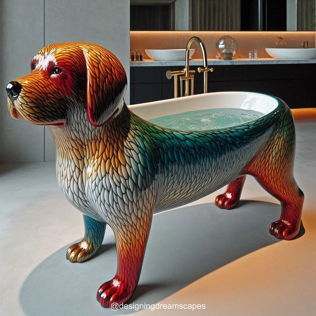 From Concept to Creation: The Making of a Labrador Retriever Bathtub