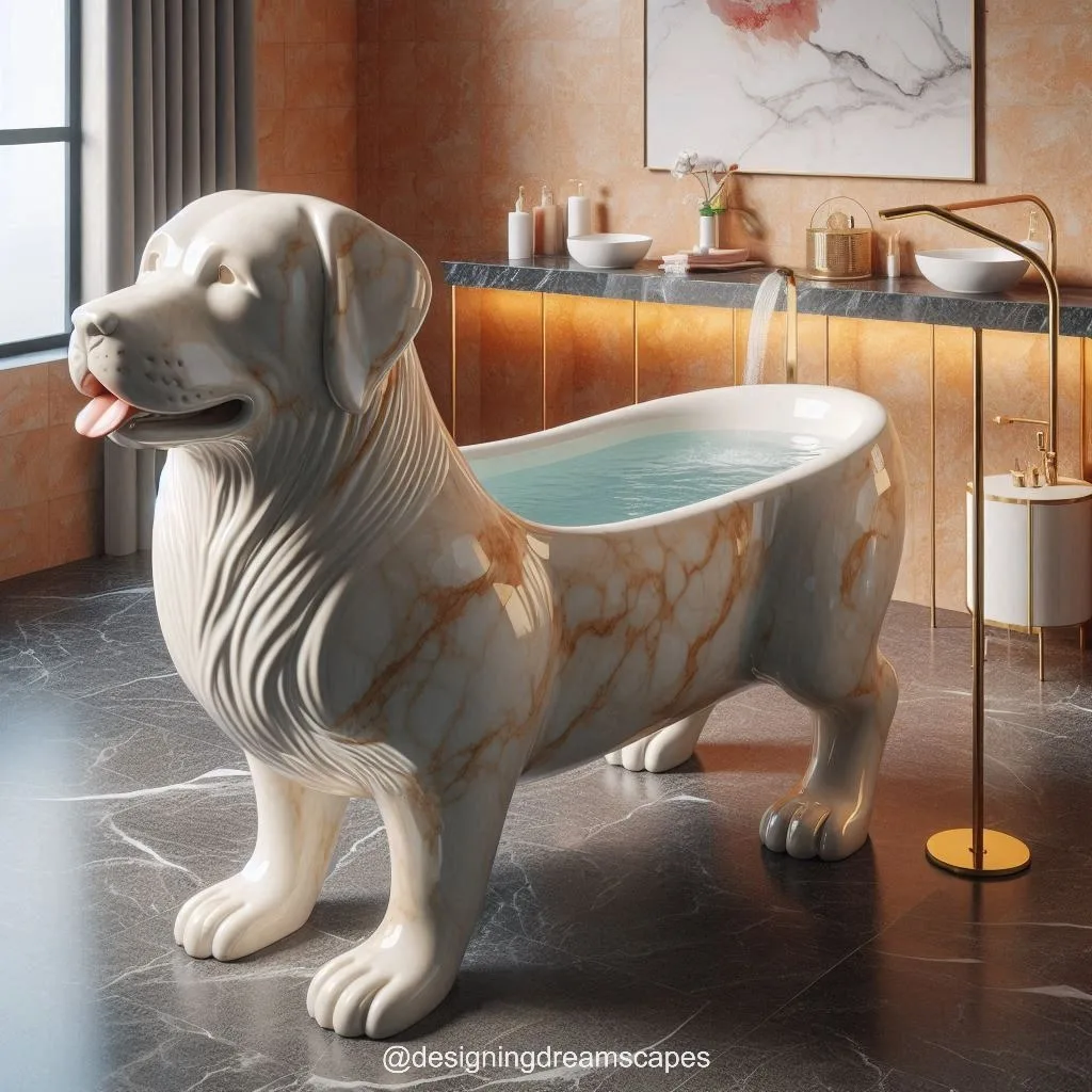 From Concept to Creation: The Making of a Labrador Retriever Bathtub