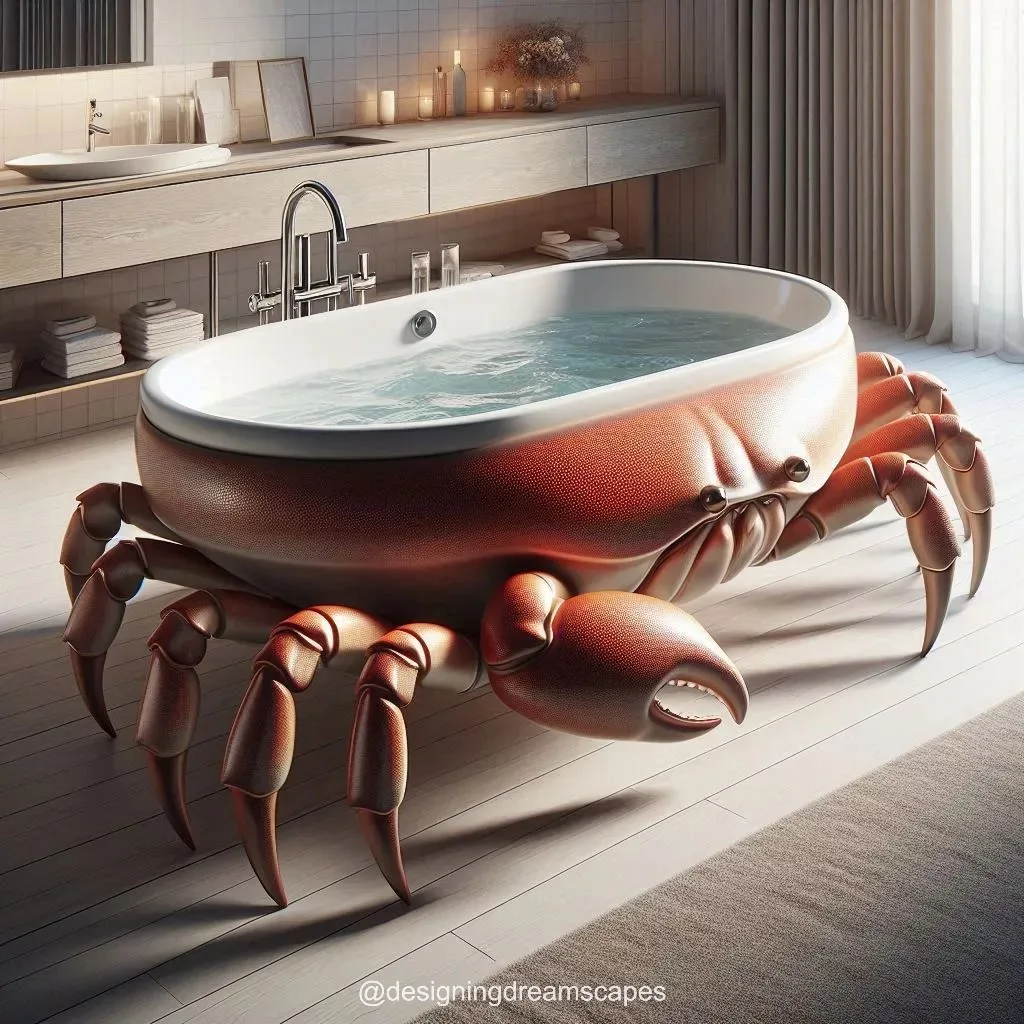 Soak in Style: Crab-Shaped Bathtub Designs for a Luxurious Bathing Experience
