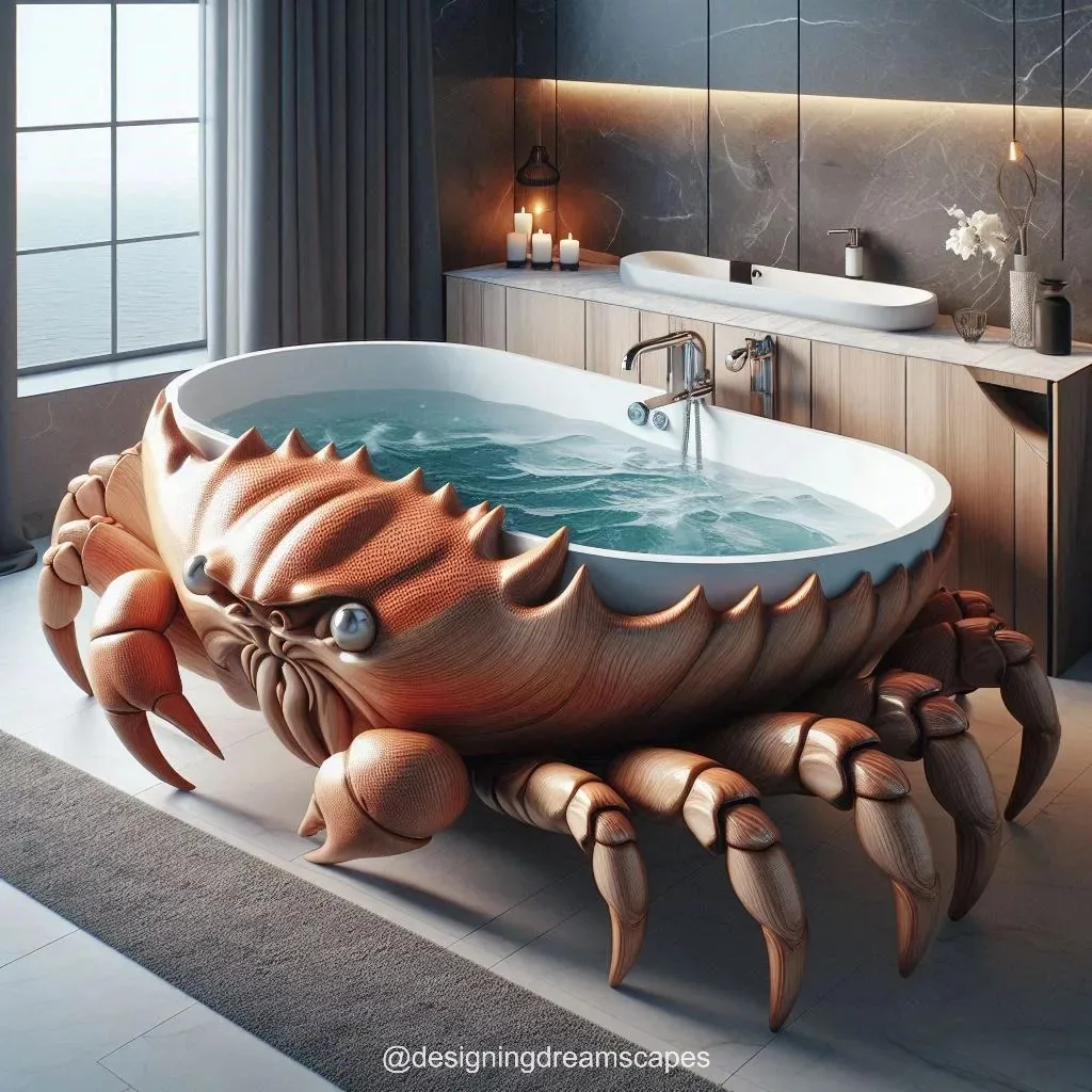 The History of Crab-Shaped Bathtubs