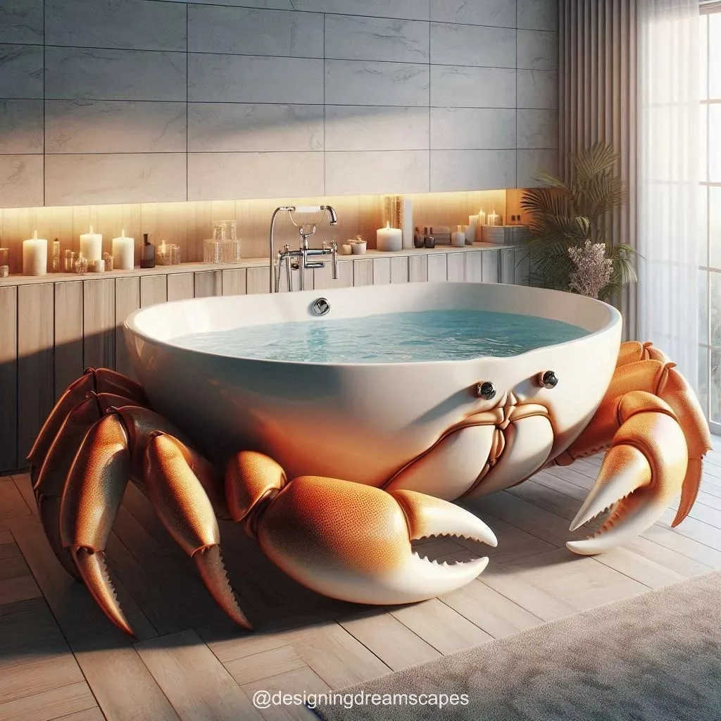 Types of Crab-Shaped Bathtubs