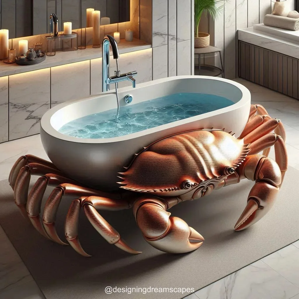 Types of Crab-Shaped Bathtubs