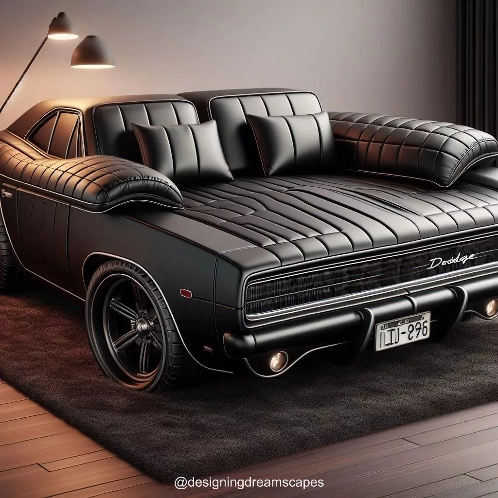 Reliving the Glory Days: The Dodge Charger RT 1970 as a Sofa