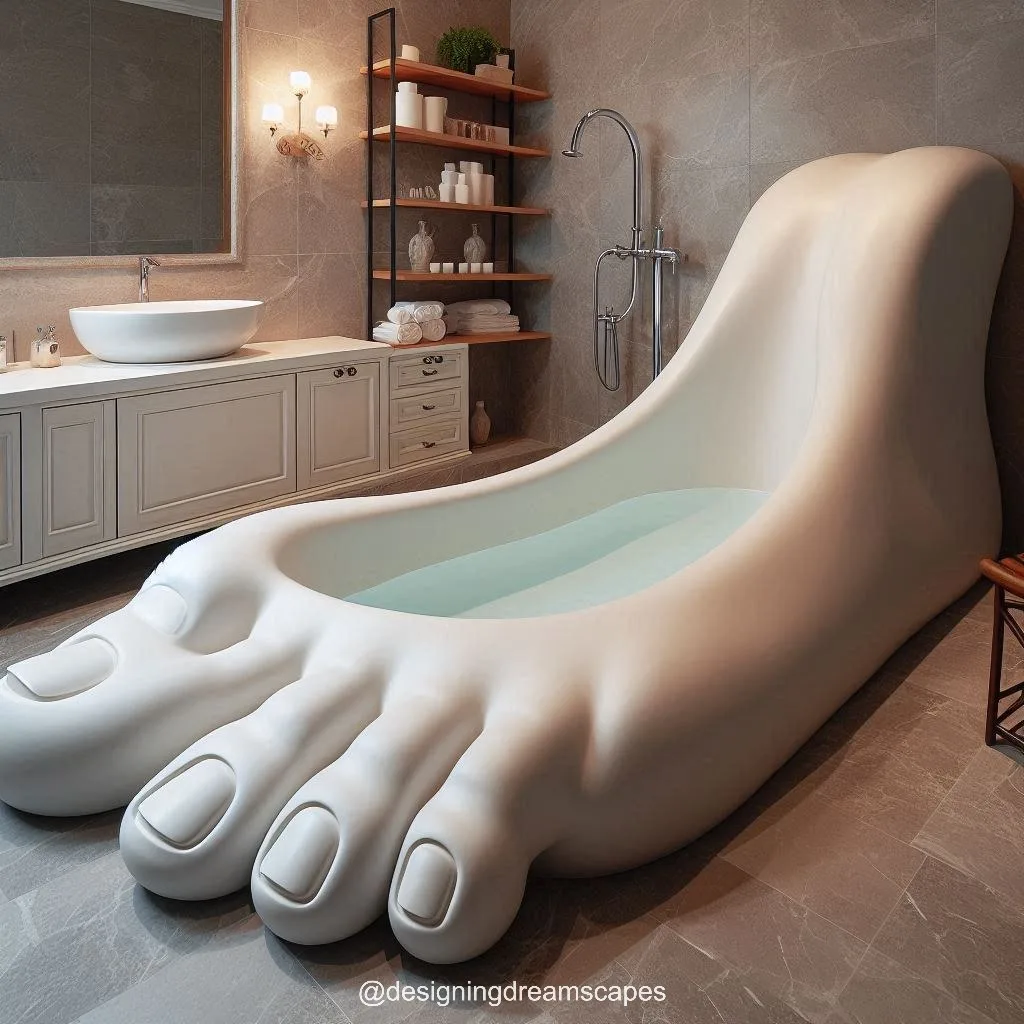 From Foot Bath to Full Immersion: The Evolution of Foot-Inspired Bathtubs