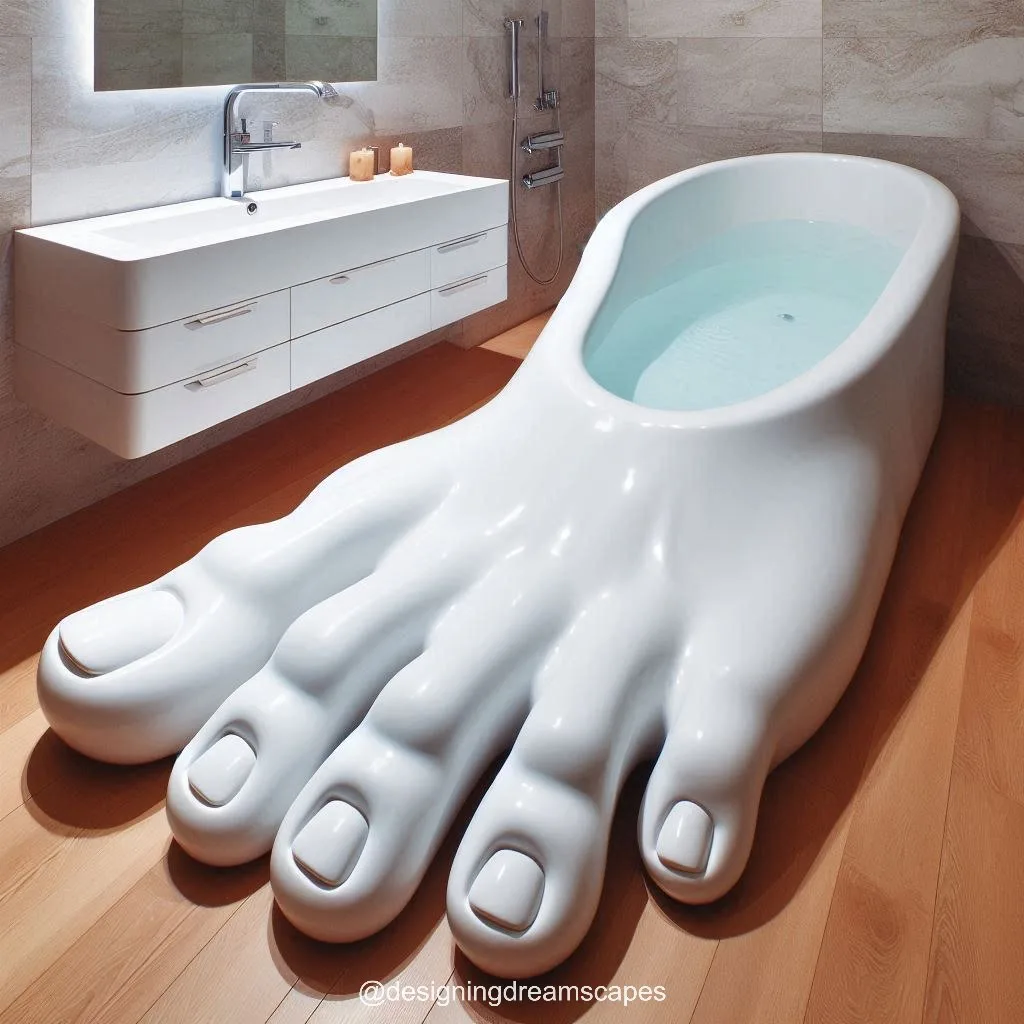 The Science Behind Foot-Inspired Bathtubs: Benefits for Circulation and Relaxation