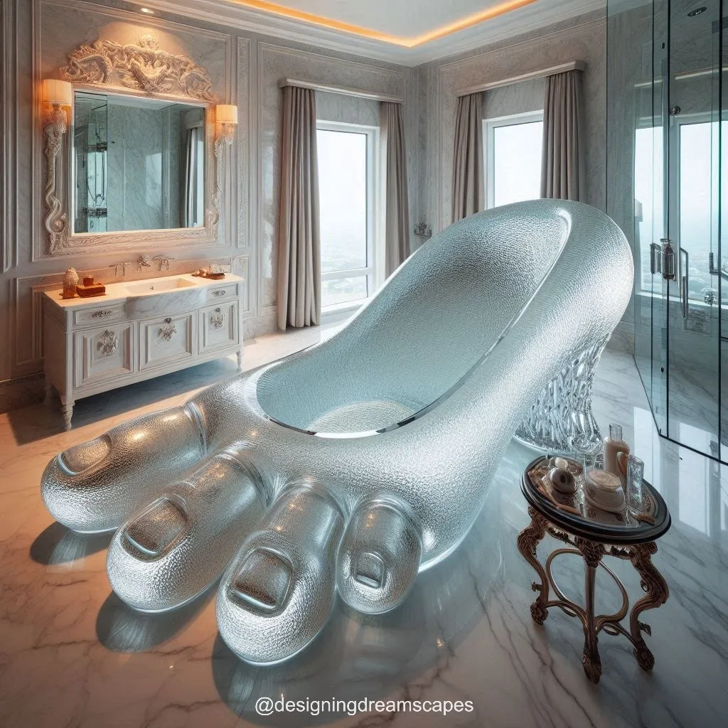 Materials and Features: Choosing the Right Foot-Inspired Bathtub