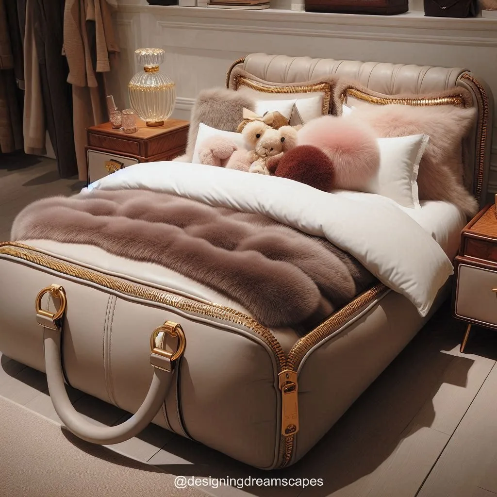 Hand Bag-Shaped Bed: Fashion Meets Function