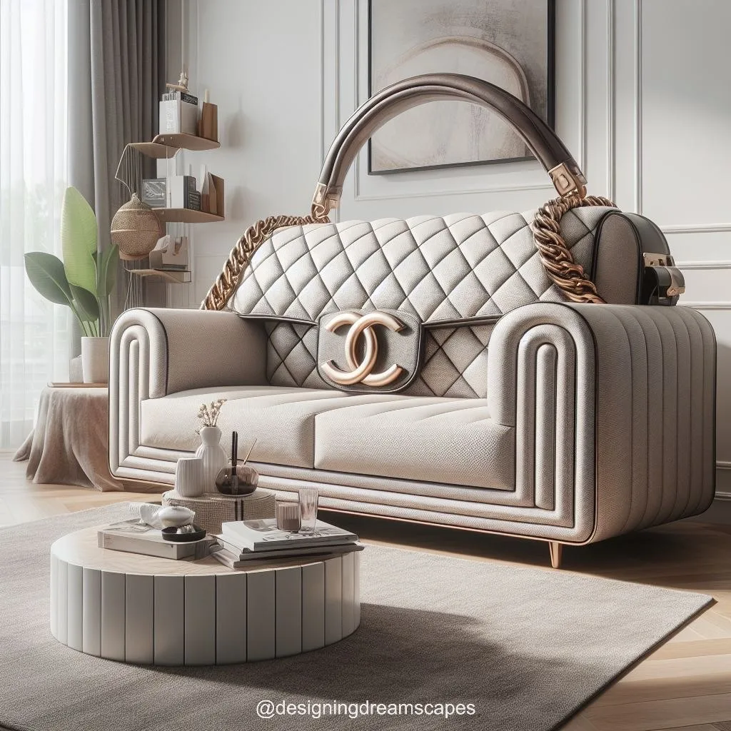 Hand Bag-Shaped Sofa: The Ultimate Fashion Statement for Your Living Room