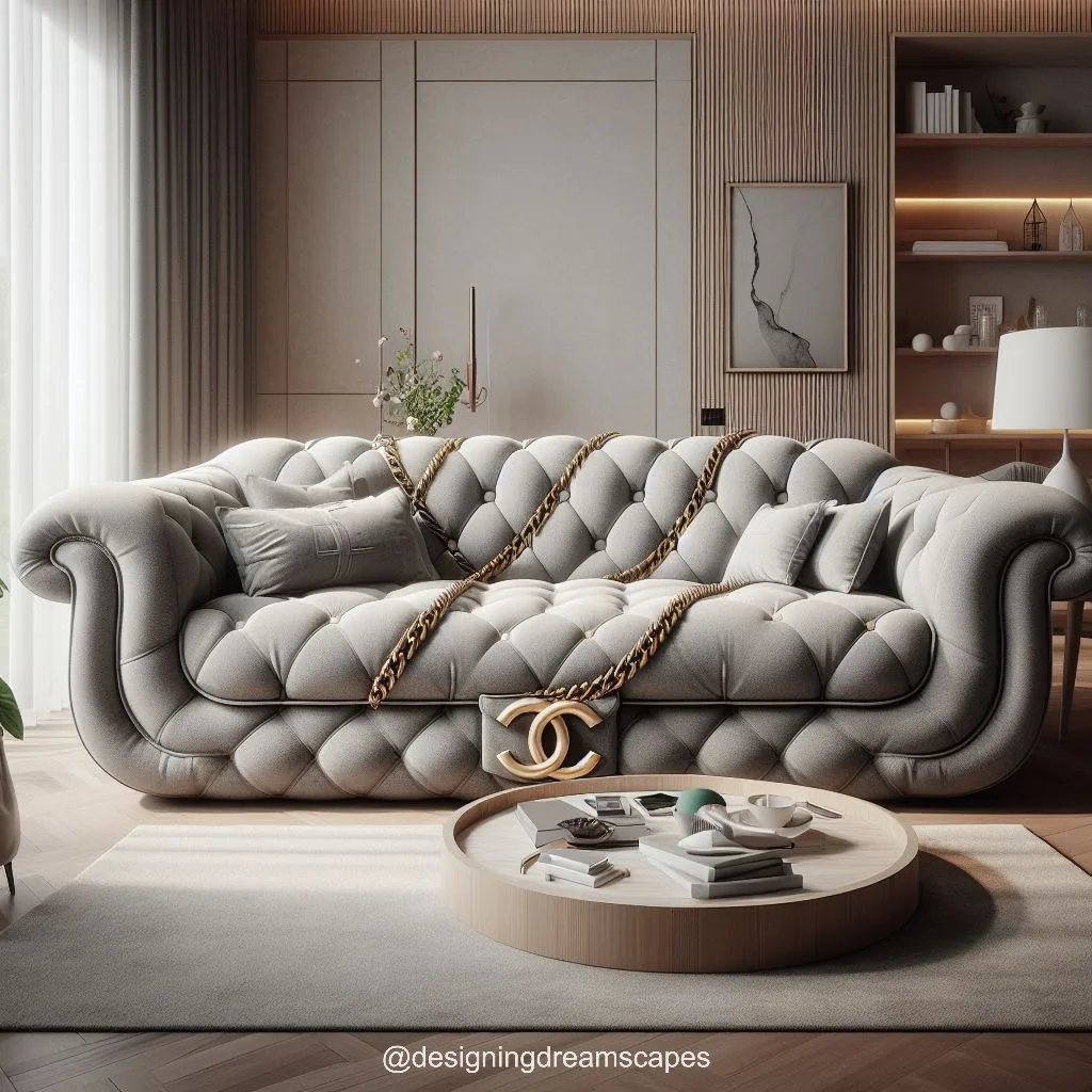 Hand Bag-Shaped Sofa: The Ultimate Fashion Statement for Your Living Room