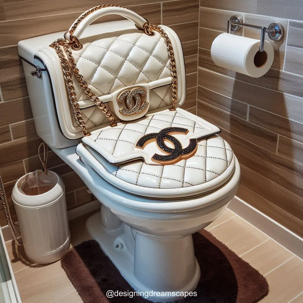 Chanel Bag-Shaped Toilet