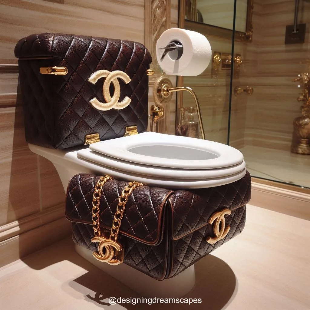 Chanel Bag-Shaped Toilet