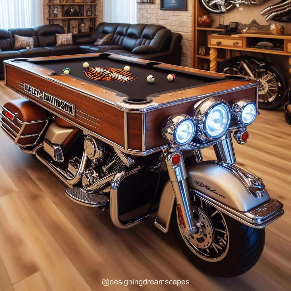 A Statement Piece for Your Home: Styling and Decor Ideas with the Harley Davidson Pool Table