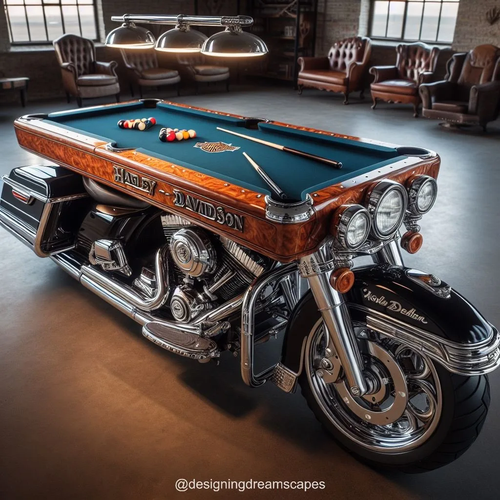 A Statement Piece for Your Home: Styling and Decor Ideas with the Harley Davidson Pool Table