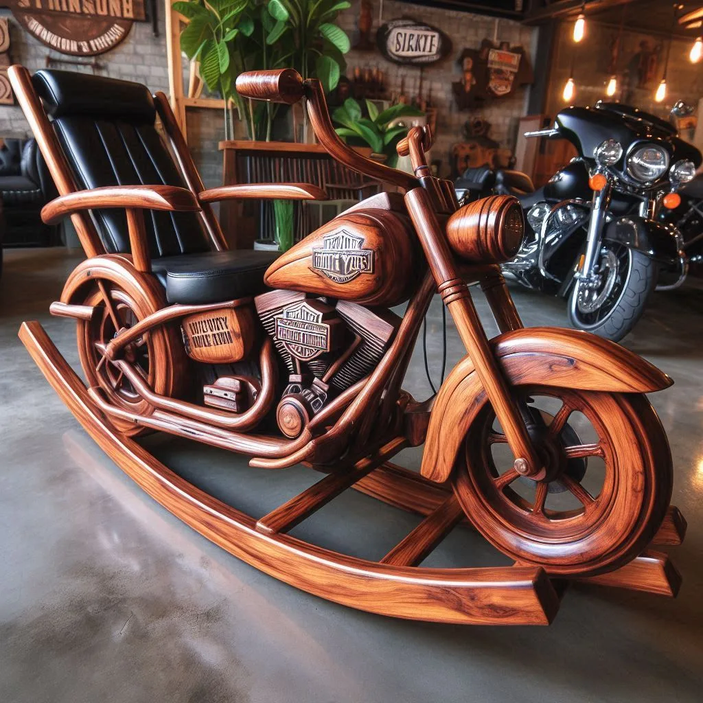 Beyond the Ride: Harley Davidson Rocking Chairs for Every Enthusiast