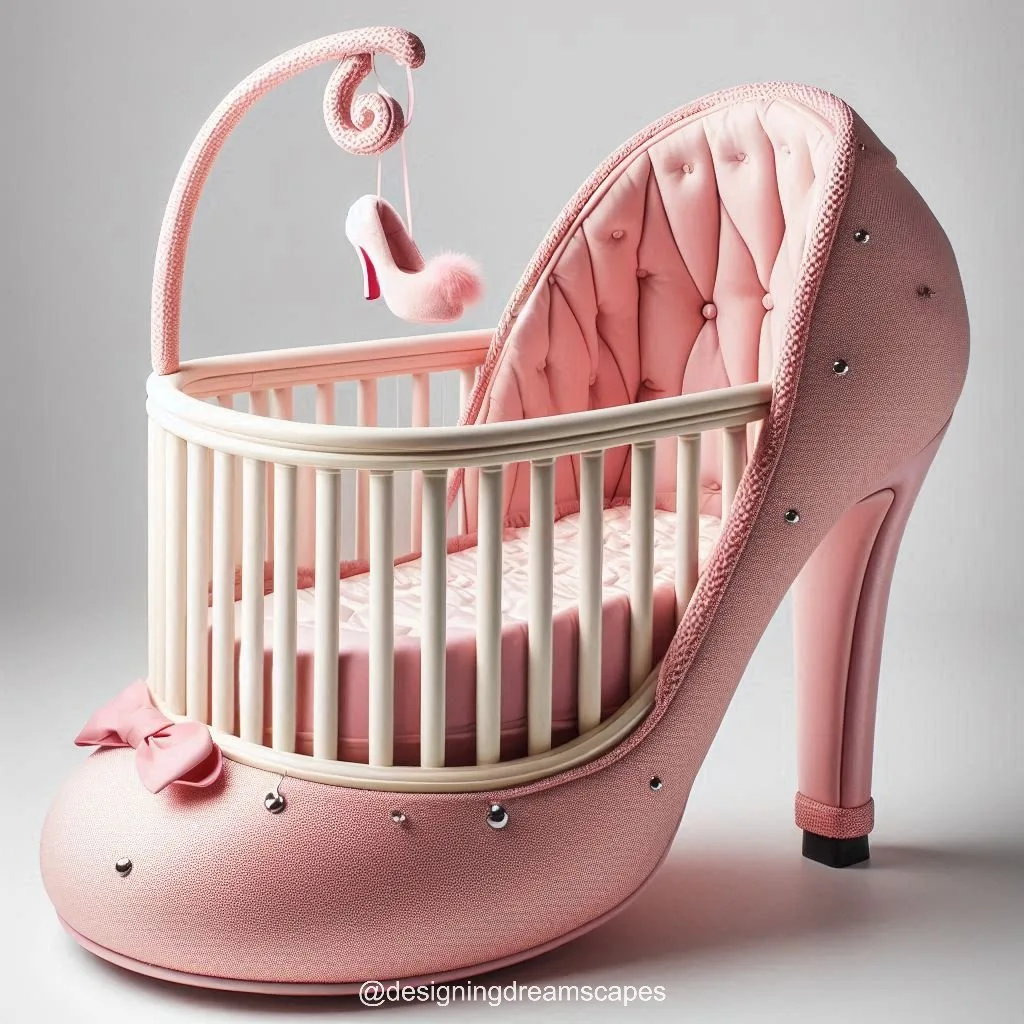 Heel-Inspired Baby Crib: Chic Comfort for Your Little One