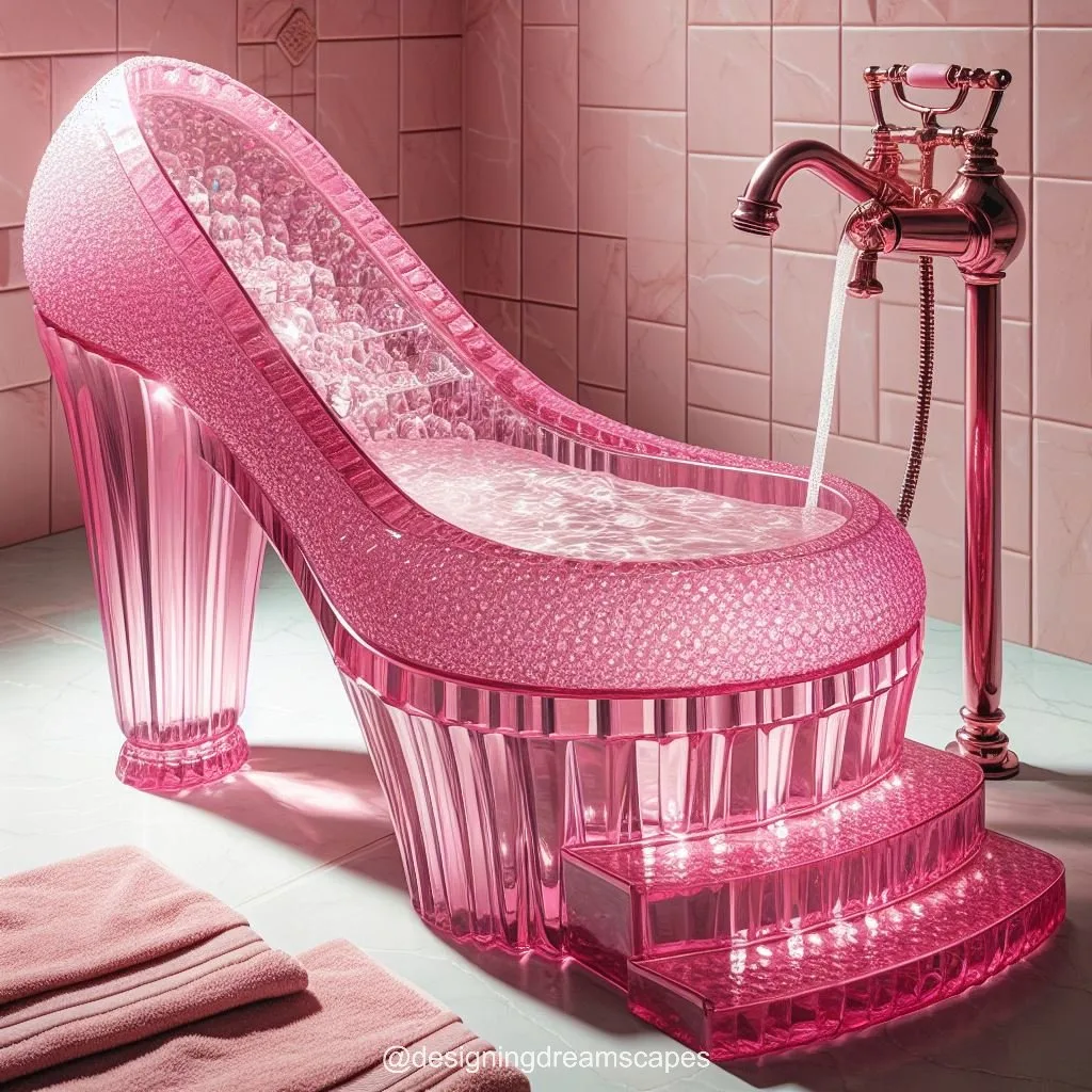 3. How to Incorporate a High Heel Crystal Bathtub into Your Bathroom Design