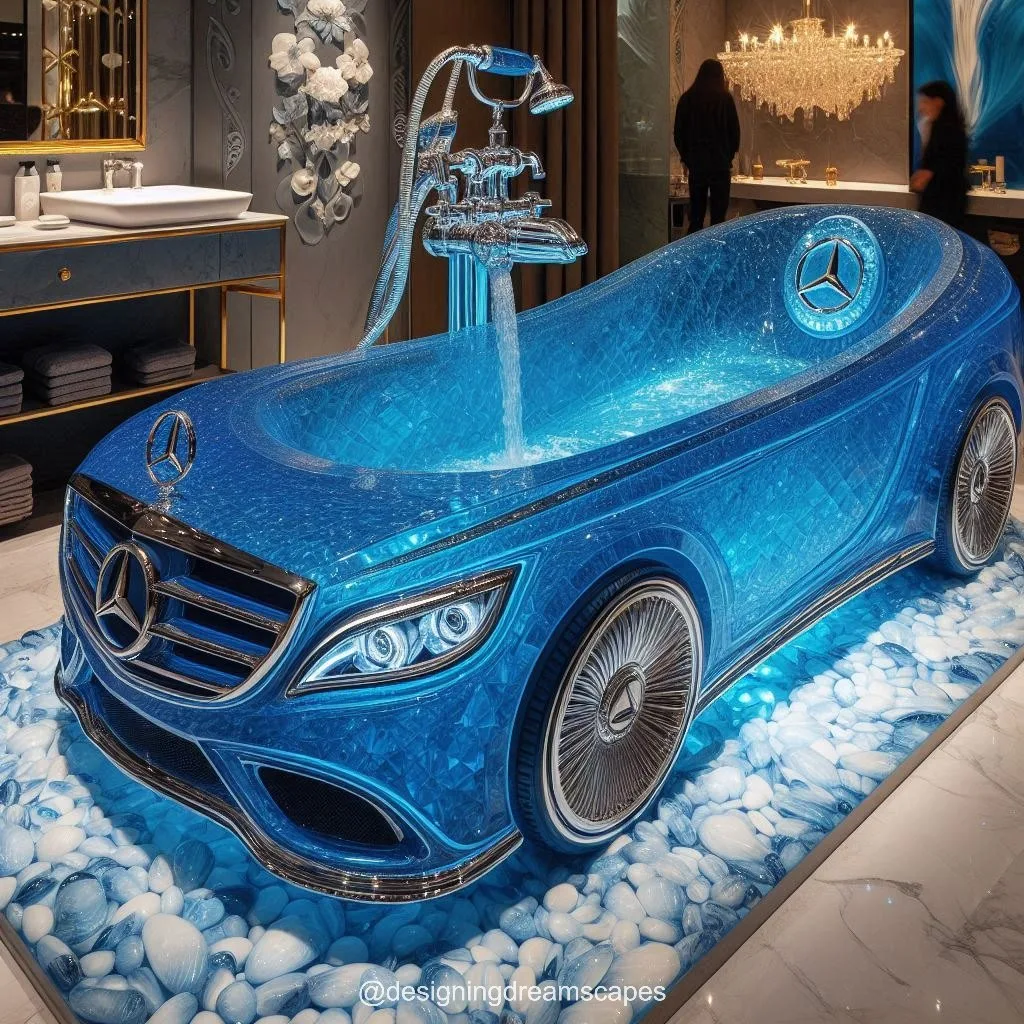 The Design of Mercedes Crystal Bathtub