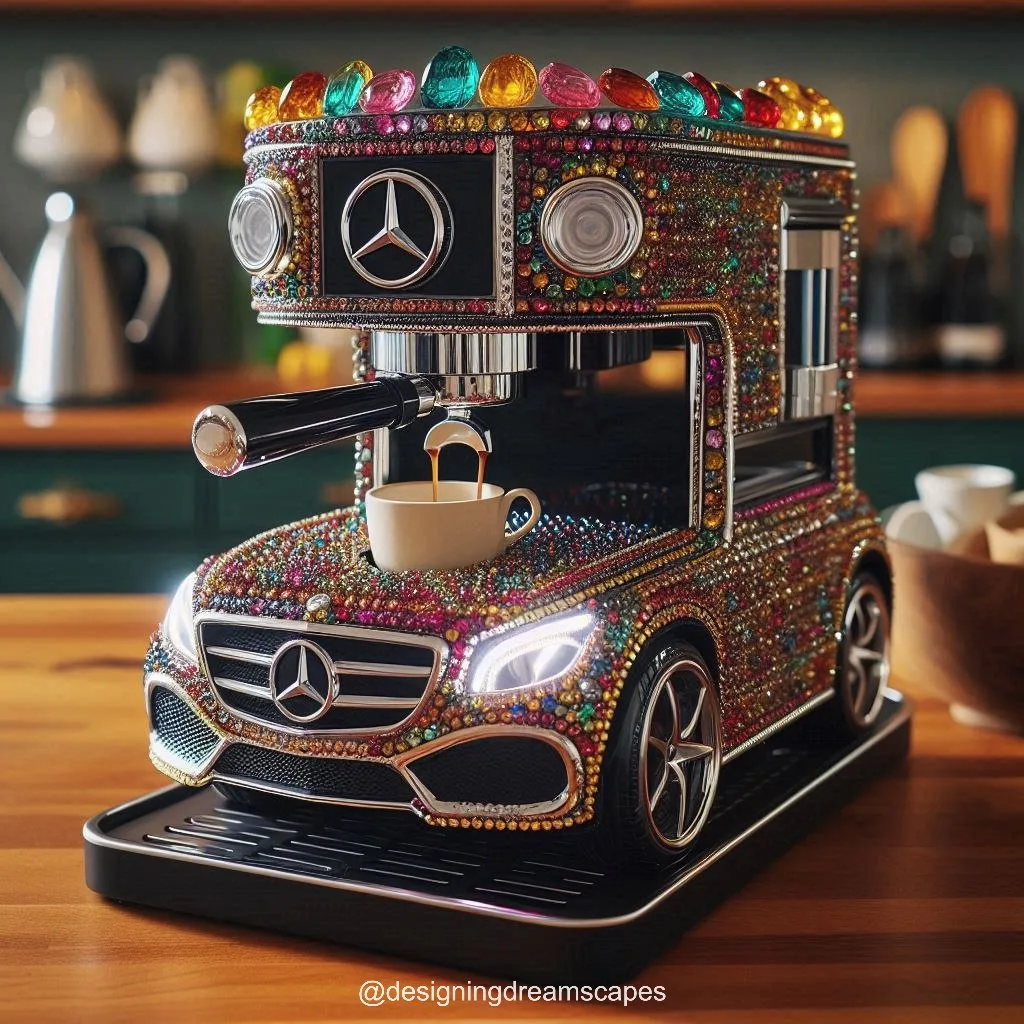 Mercedes-Inspired Coffee Maker: Luxury Brewing Experience