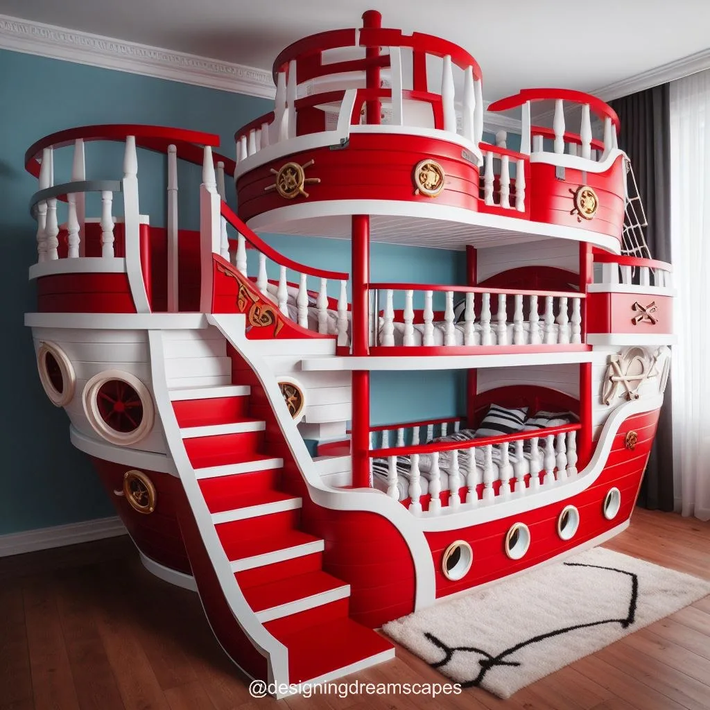 Why Choose a Pirate Ship-Shaped Bunk Bed?