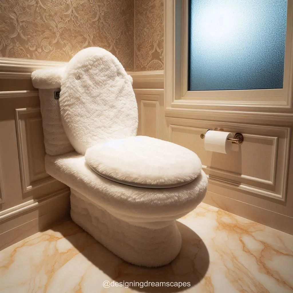 Luxury Redefined: Plush Carpet Toilet for Unmatched Comfort and Style