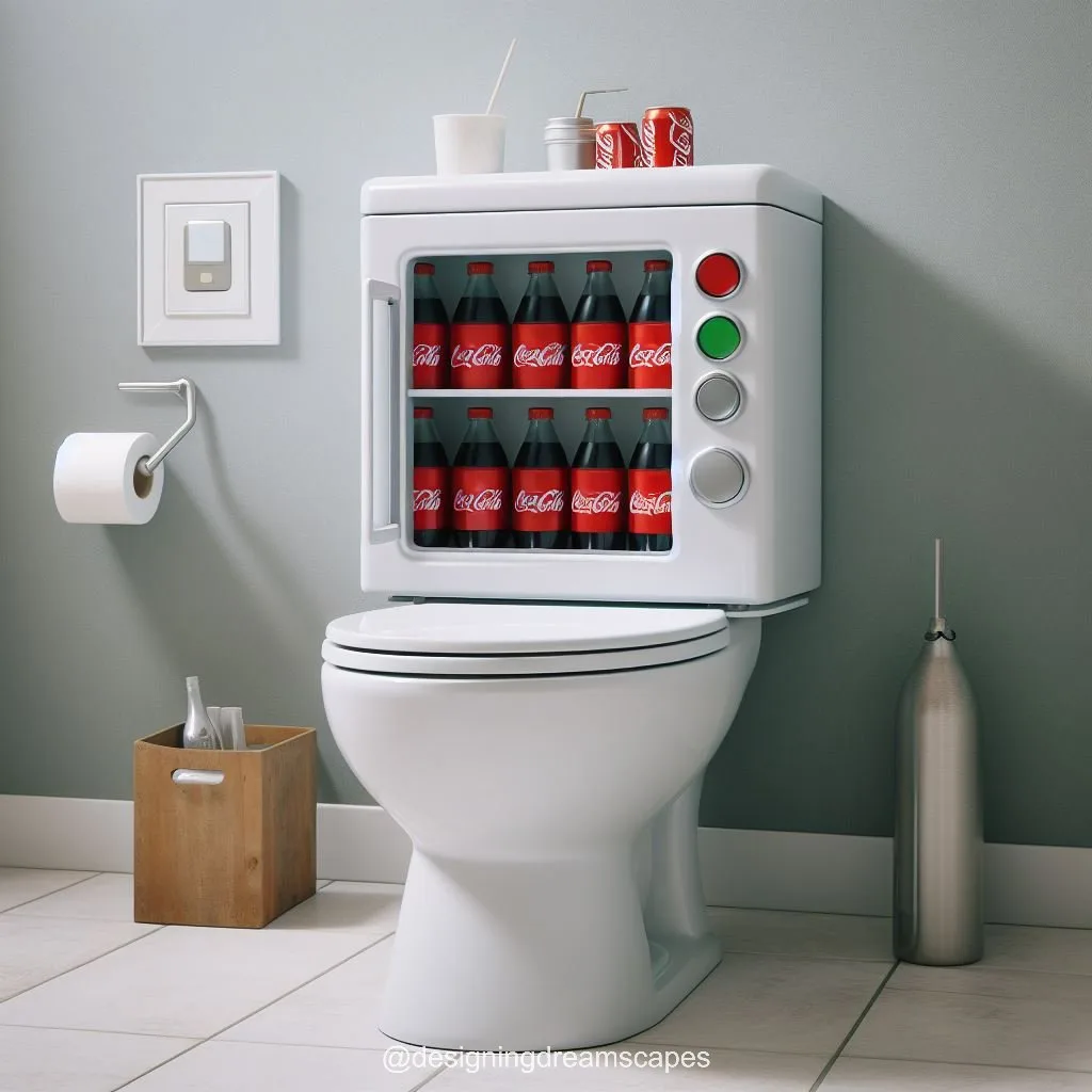 How to Incorporate a Refrigerator-Shaped Toilet into Your Bathroom