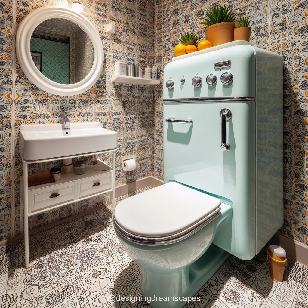 Pros and Cons of a Refrigerator-Shaped Toilet