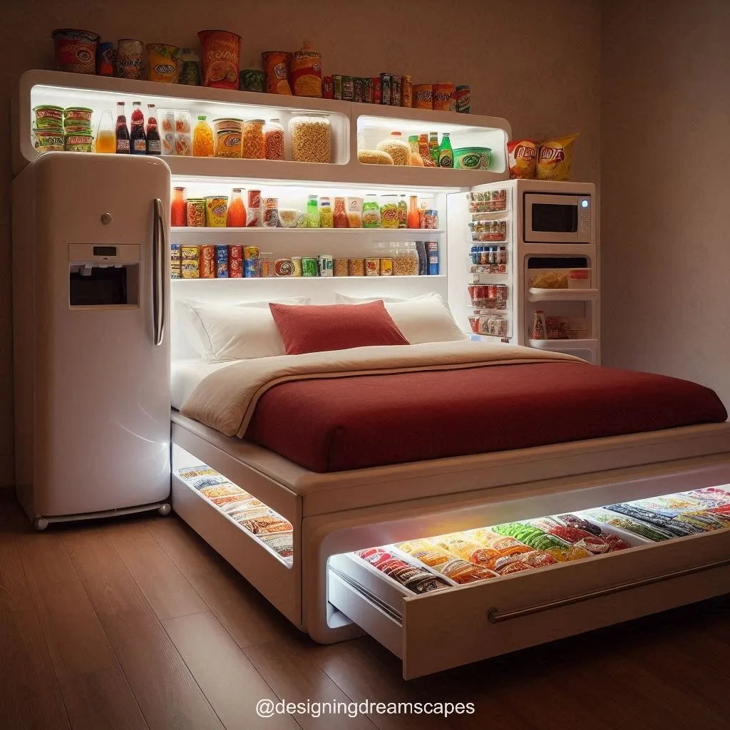 Bed with Integrated Refrigerator: The Ultimate Bedroom Innovation