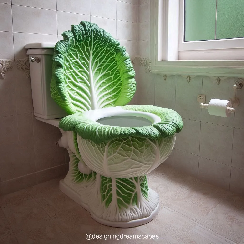 Cabbage-Shaped Toilet: The Quirky Touch Your Bathroom Needs