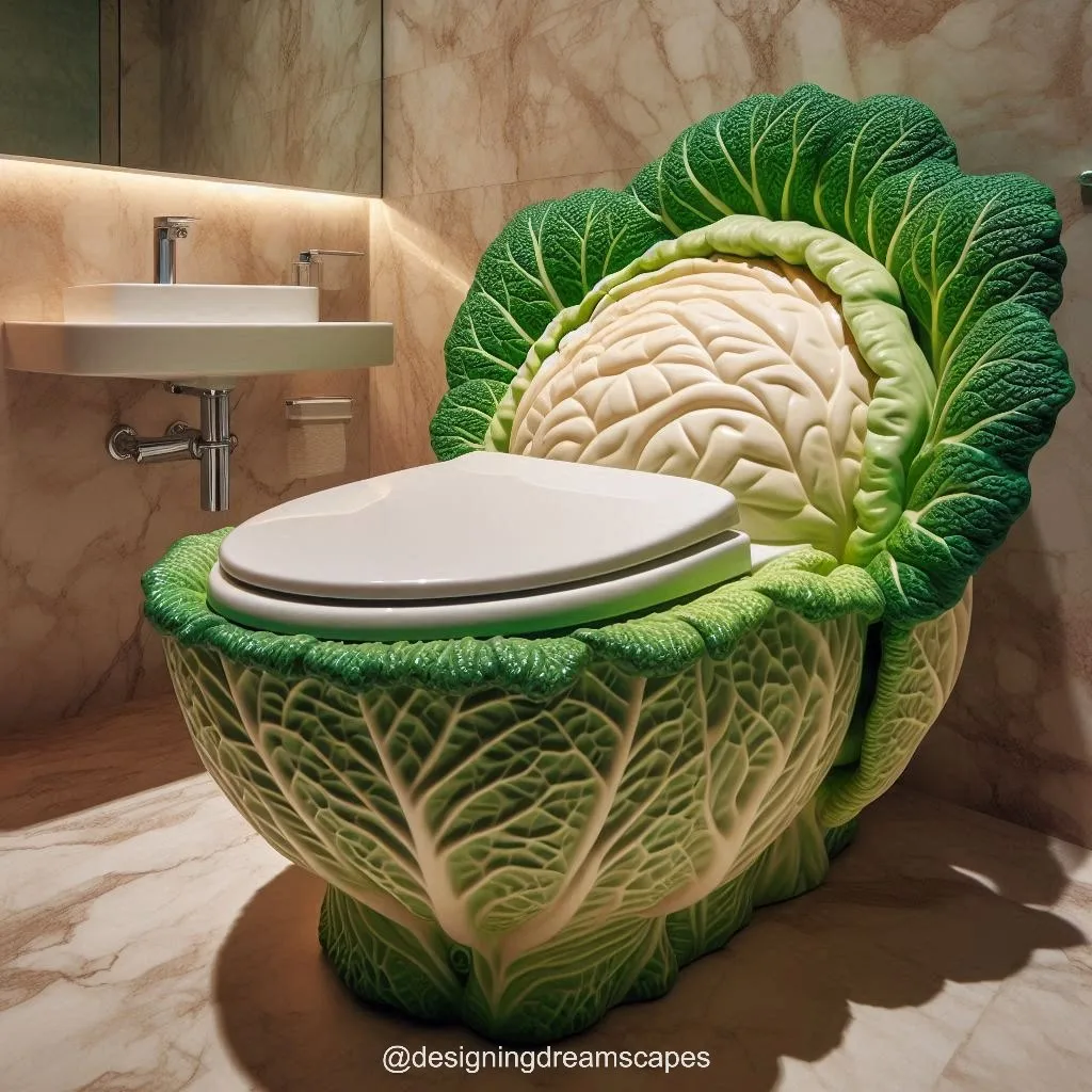 Benefits of Using a Cabbage-Shaped Toilet