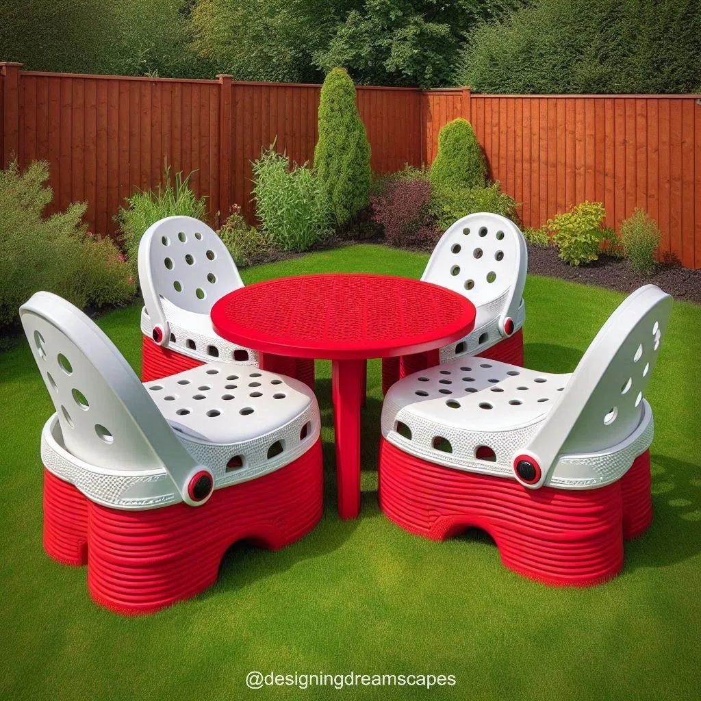 Embrace Comfort and Durability: Reasons to Choose Crocs Patio Sets