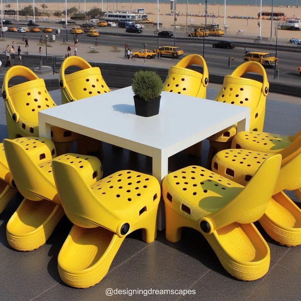 Crocs Patio Sets: Bringing Casual Chic to Your Backyard