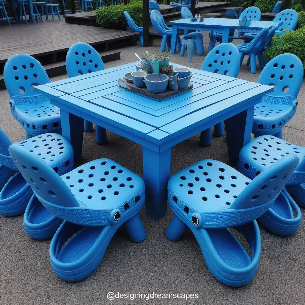 Creating a Relaxed Retreat: Choosing the Perfect Crocs Patio Set