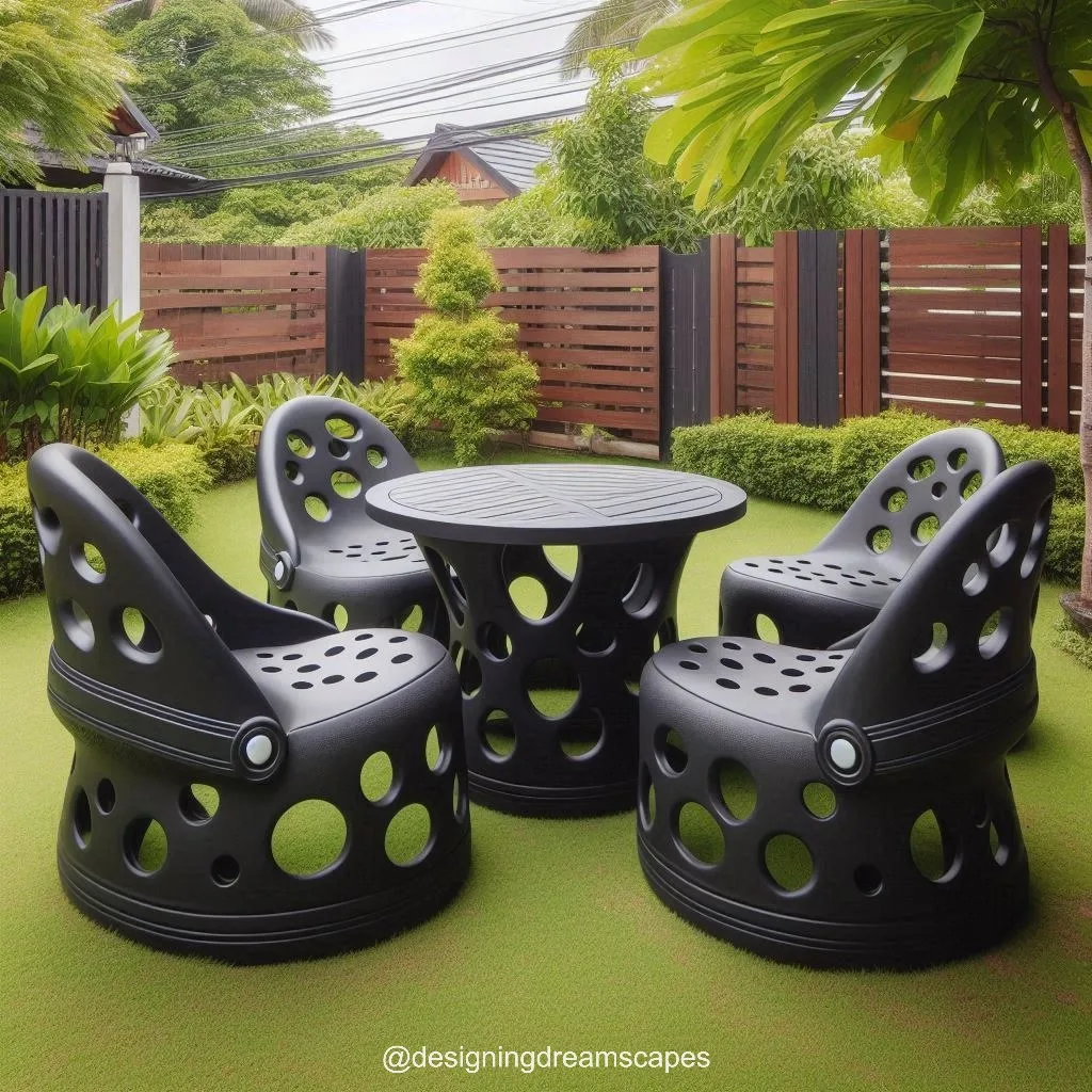 From Sun Loungers to Dining Sets: The Versatile Appeal of Crocs Patio Furniture