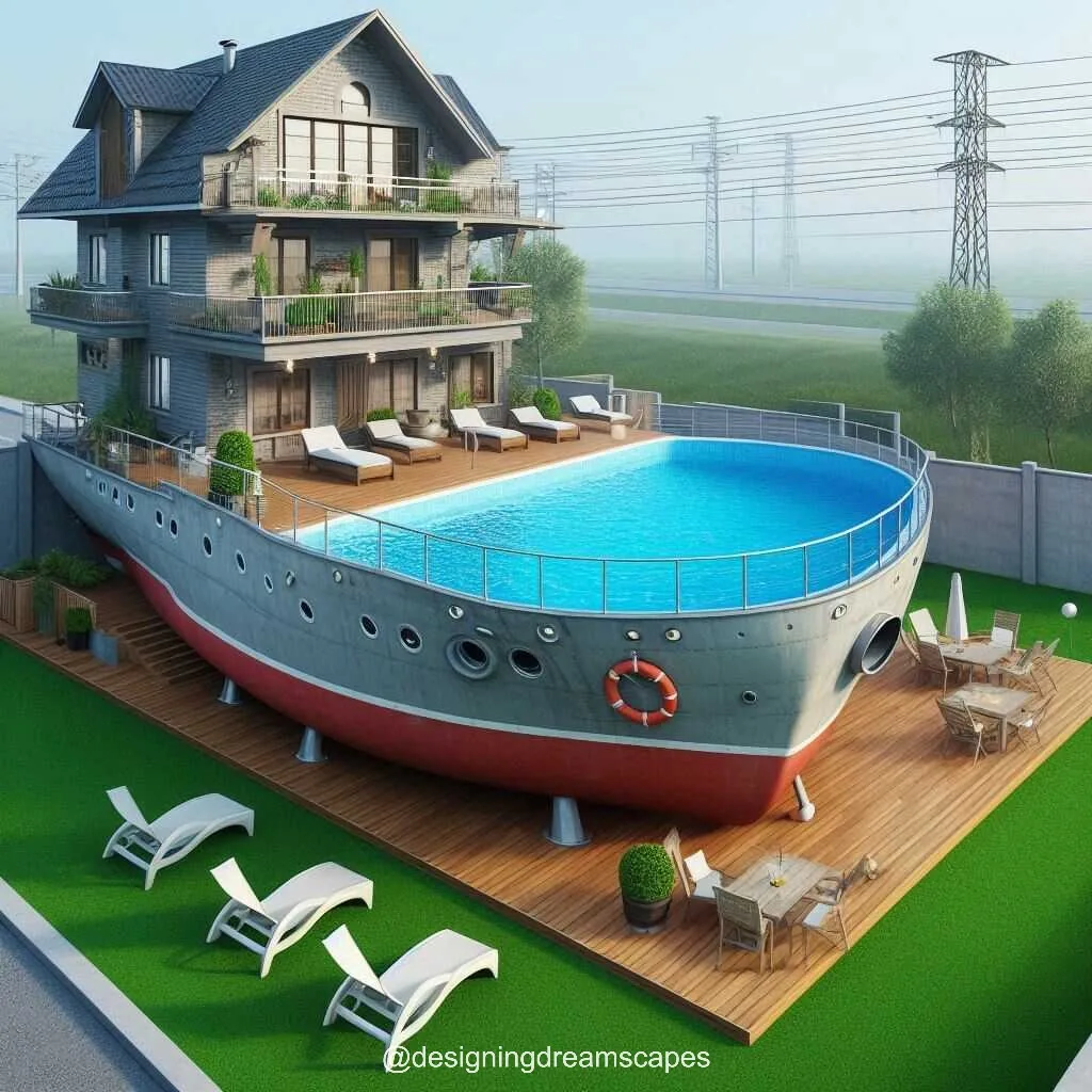 Beyond the Deck: Features and Amenities of Ship-Shaped Pools