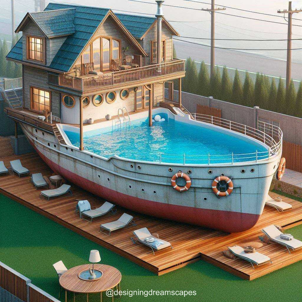 Setting Sail for Sustainability: Eco-Friendly Considerations for Ship-Shaped Pools