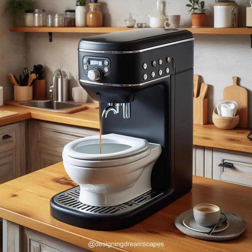 Beyond Bizarre: Exploring the Design and Functionality of the Toilet Coffee Maker