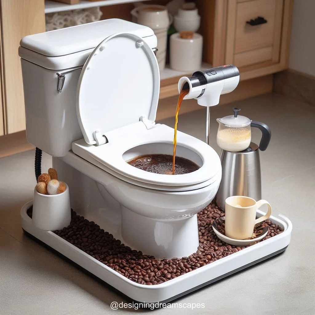 From Bathroom to Kitchen: A Fun and Functional Coffee Maker that Will Spark Conversation
