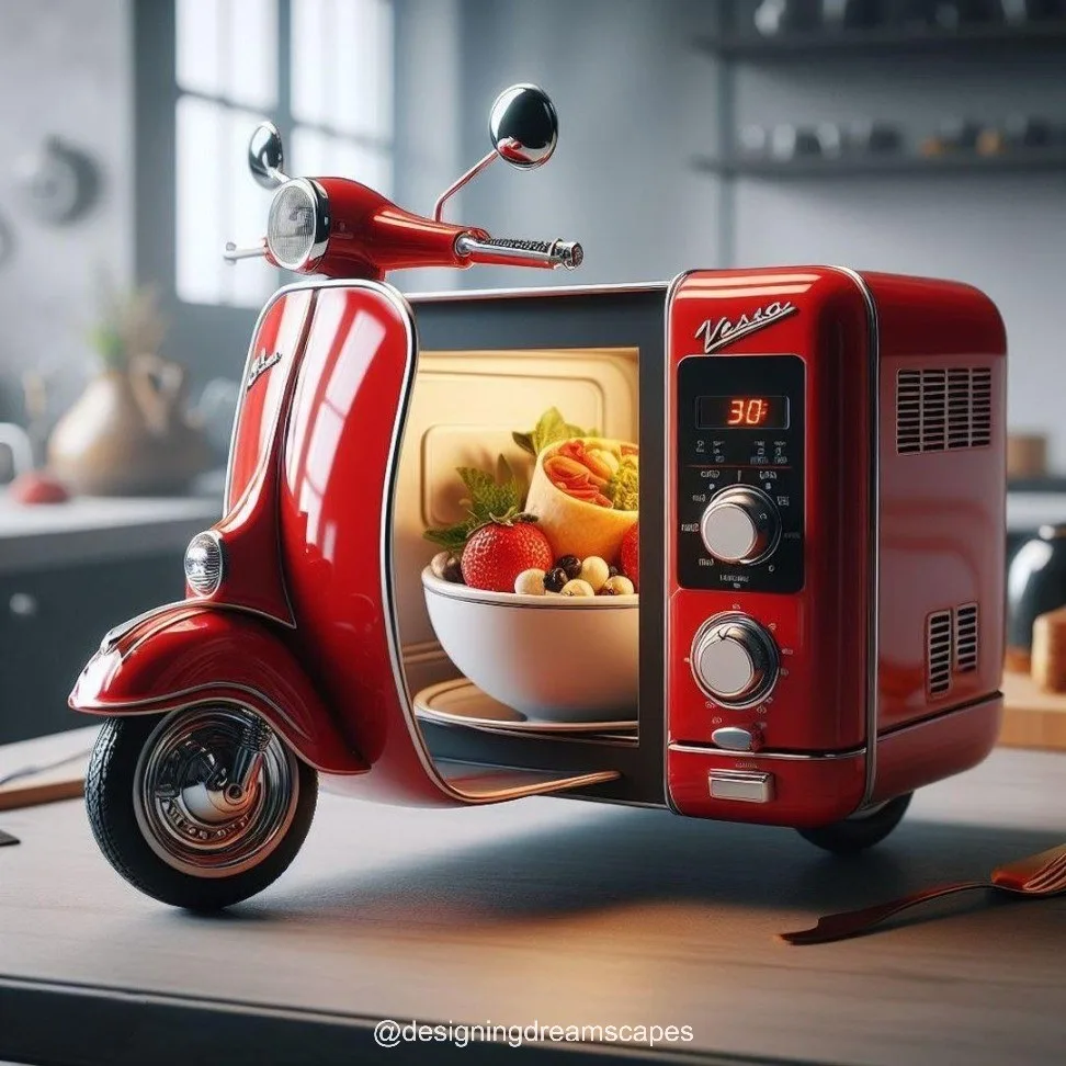 Beyond Functionality: The Vespa-Inspired Microwave as a Design Statement