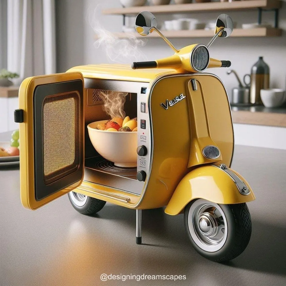 More Than Just a Microwave: The Vespa-Inspired Kitchen Appliance That's Turning Heads