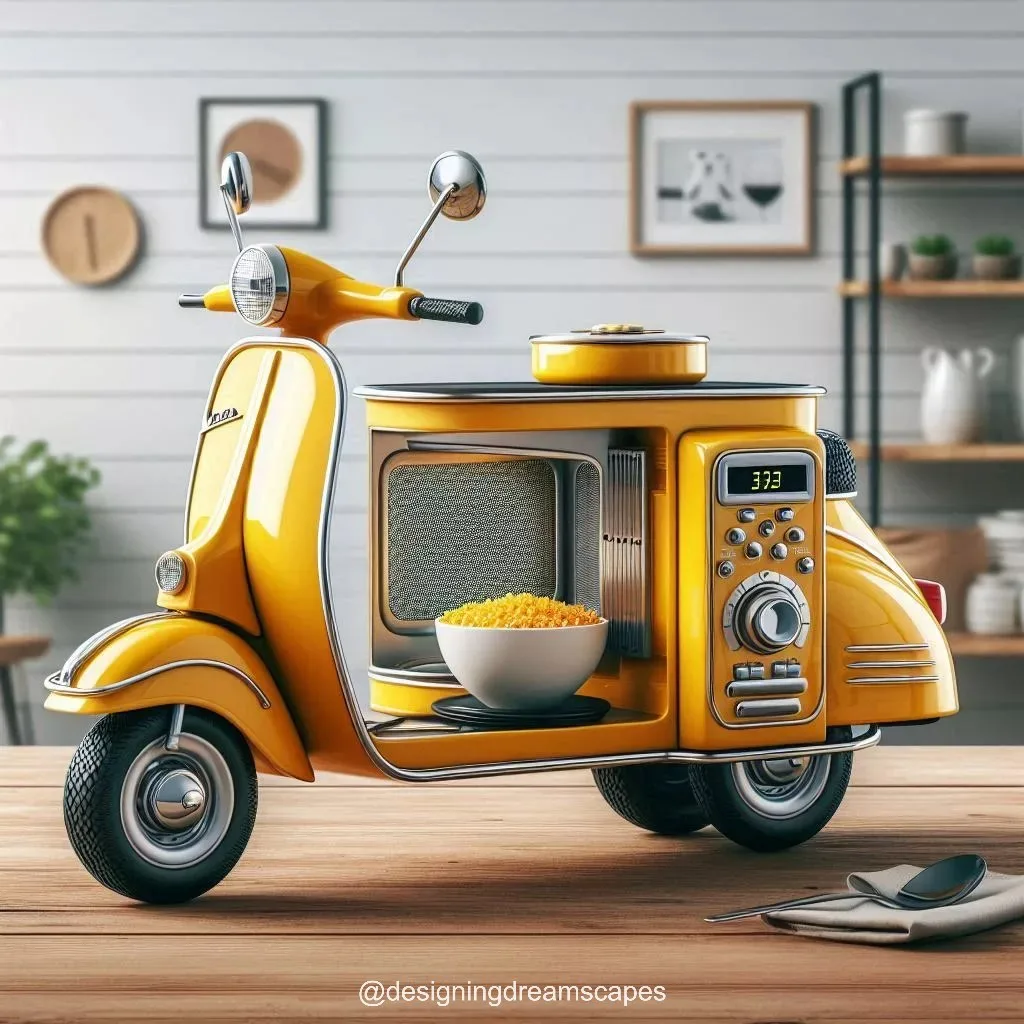 More Than Just a Microwave: The Vespa-Inspired Kitchen Appliance That's Turning Heads