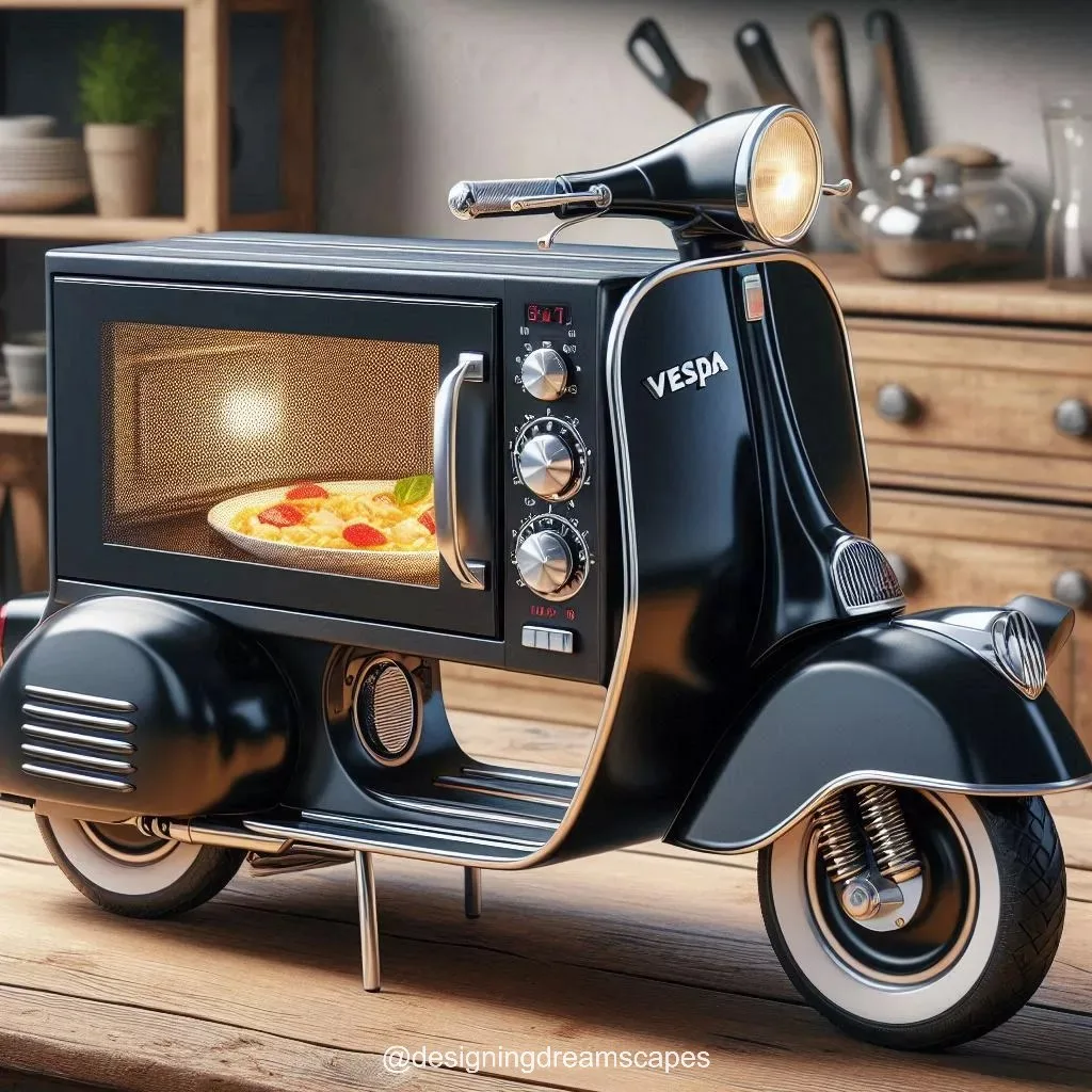 A Must-Have for Vespa Enthusiasts: The Ultimate Guide to the Vespa-Inspired Microwave