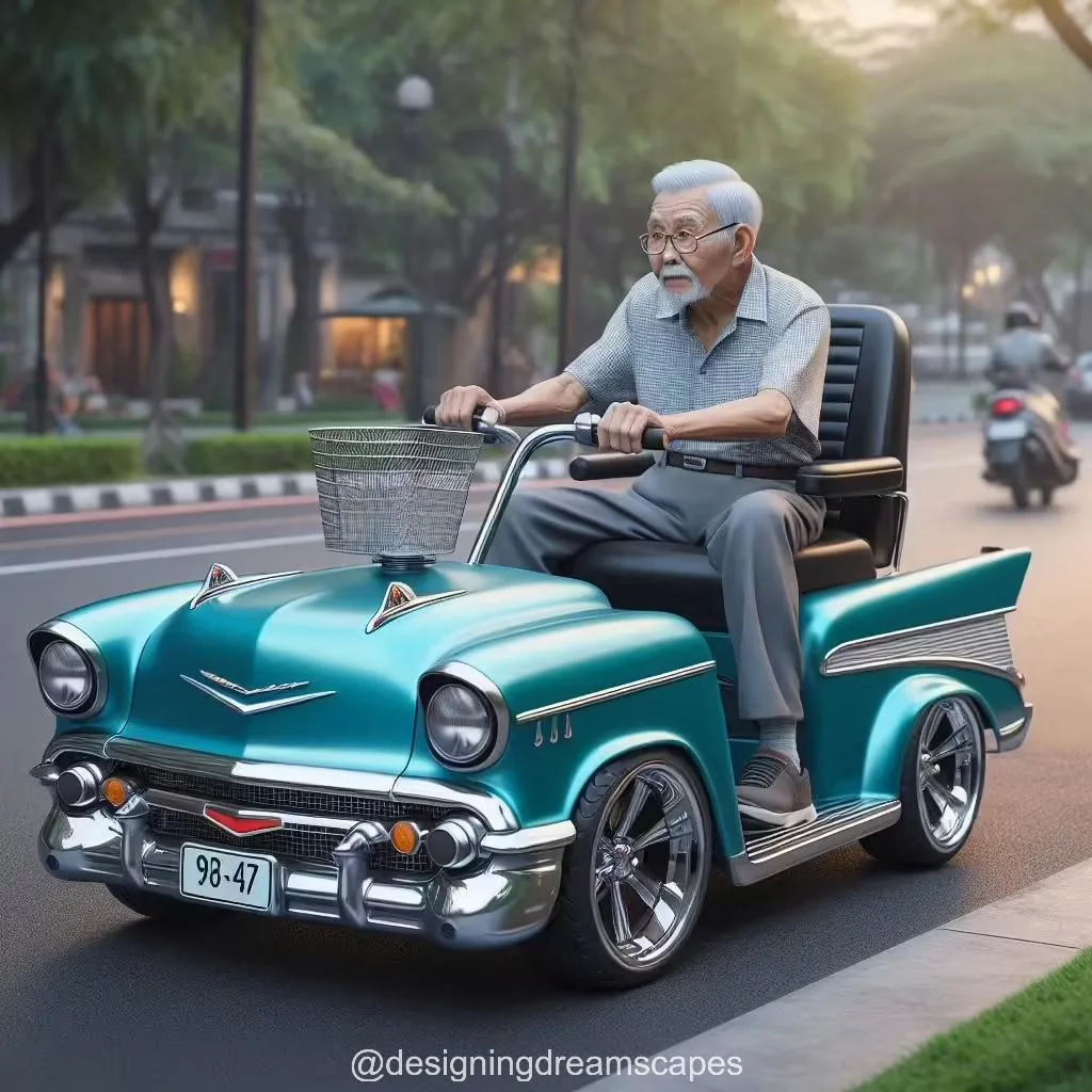 56 Chevy Mobility Scooter