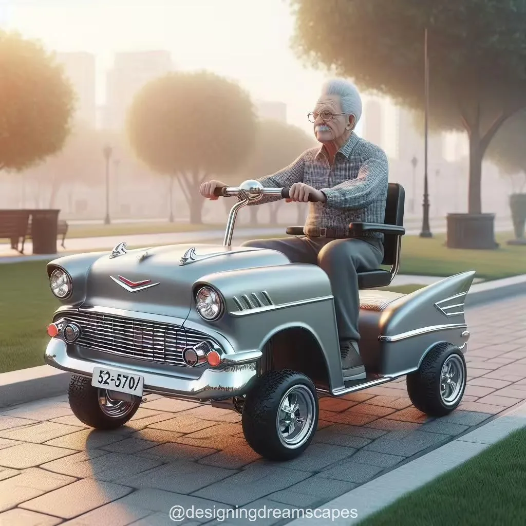 The 56 Chevy Scooter: A Ride Back in Time with Modern Amenities