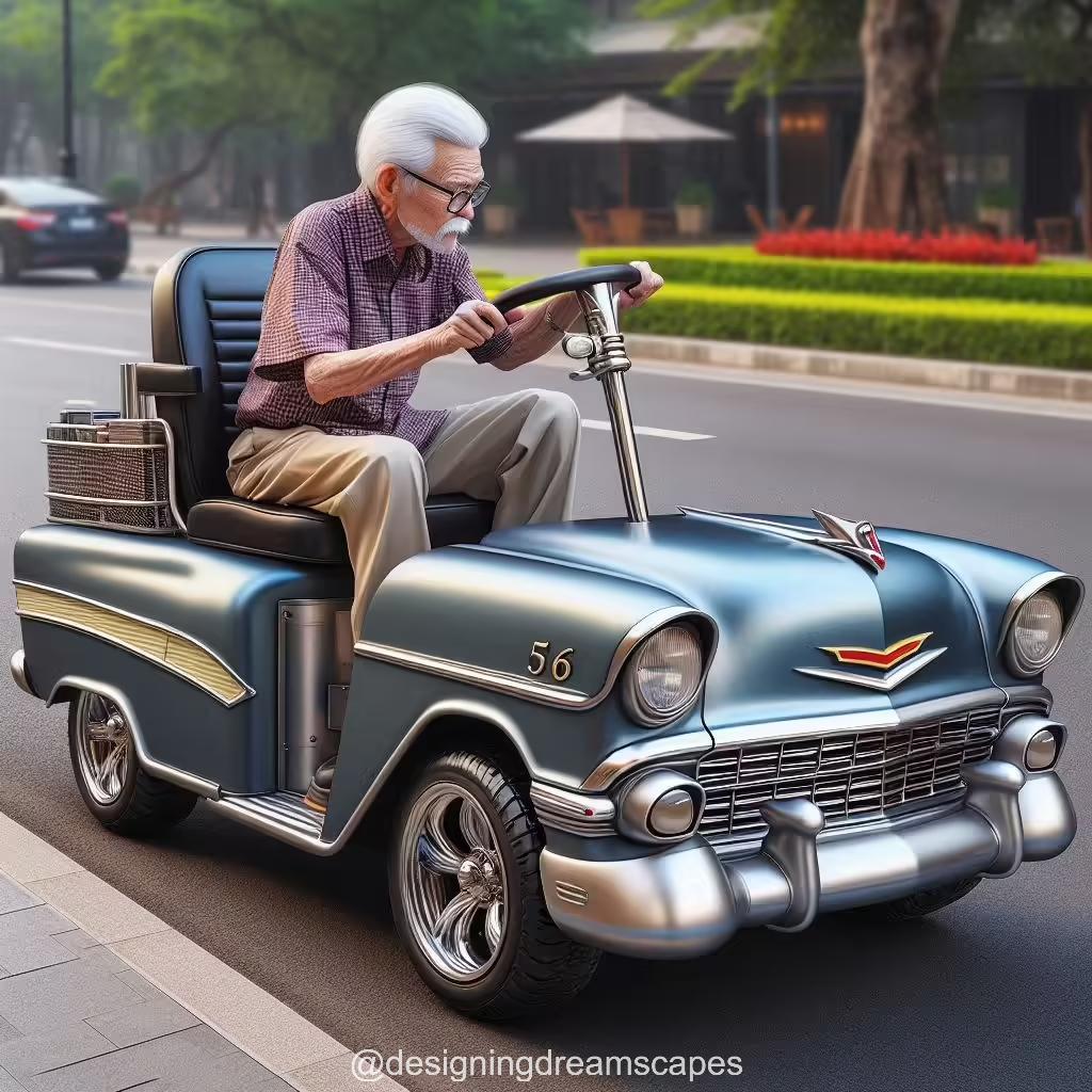 Beyond the Show: The Practicality of the 56 Chevy Mobility Scooter