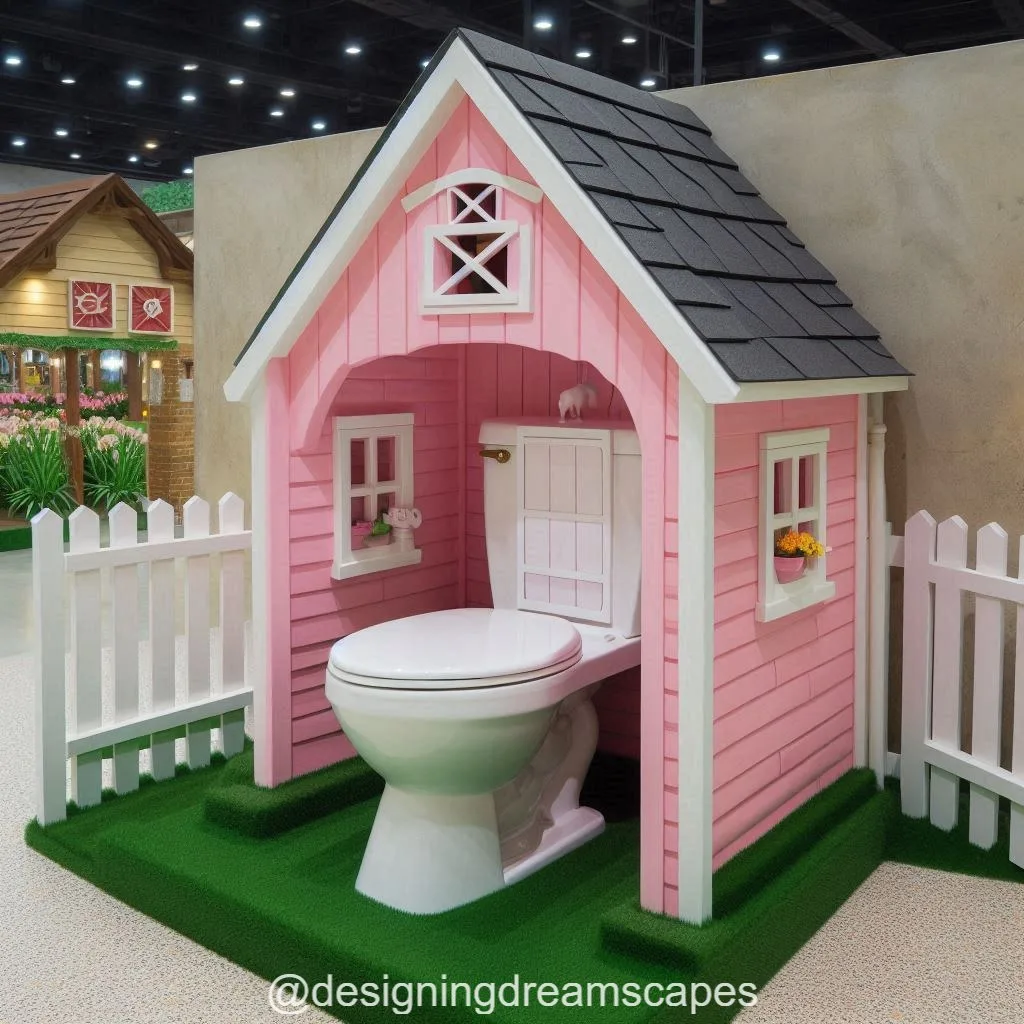 Barn-Shaped Toilets: Rustic Charm for Your Bathroom